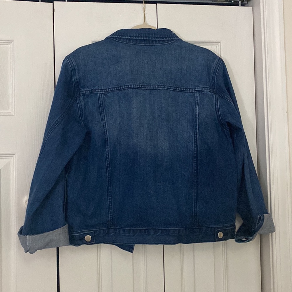 Studded Denim Jacket - image 2